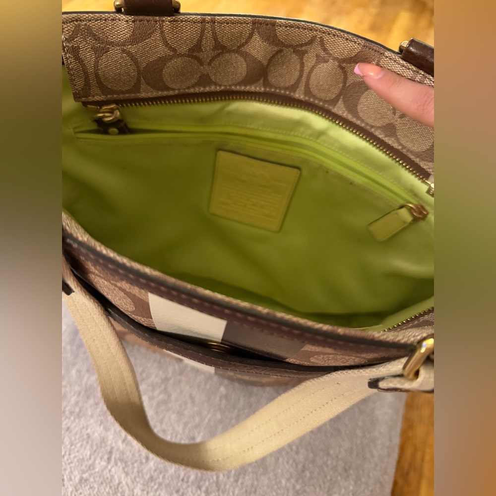 Coach Signature Tote - Picture 10 of 12